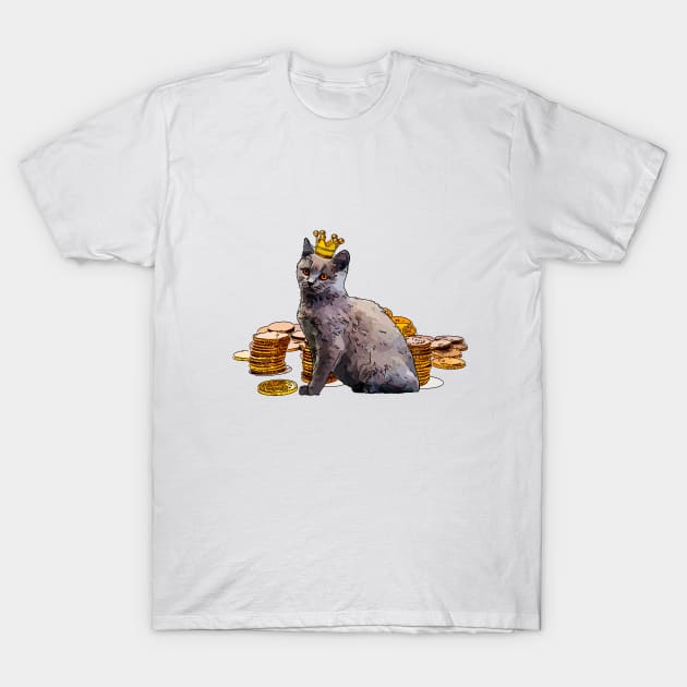 el gato mas rico del mundo 07 T-Shirt by gato_de_oro